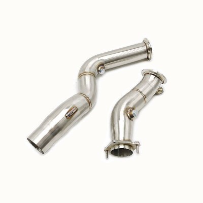 3" Ss Downpipe For Bmw 15-20 M3 Base Sedan 4d F80 M4 F82 F83 S55 L6 3.0t